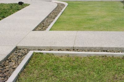 Custom Concrete Borders