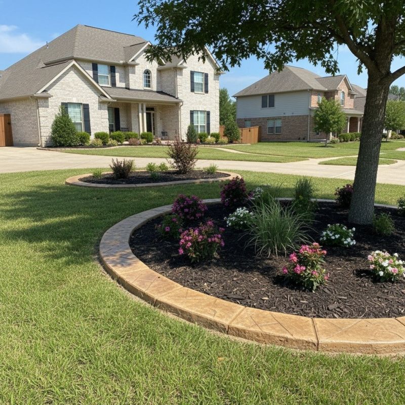 Landscape Curbing Installation