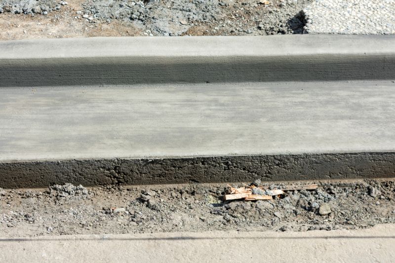 Products For Concrete Curbings in use